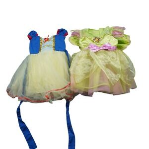 Disney Tinker Bell & Snow White Inspired Toddler Dress Up Costume Bundle 18-24M